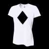 Ladies' Shorts Sleeve Spun Poly T-Shirt Thumbnail