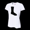 Ladies' Shorts Sleeve Spun Poly T-Shirt Thumbnail