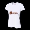 Ladies' Shorts Sleeve Spun Poly T-Shirt Thumbnail