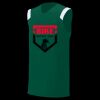 Youth Moisture Management V Neck Muscle Shirt Thumbnail