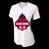 Ladies' Color Block Performance V-Neck T-Shirt Thumbnail