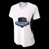 Ladies' Color Block Performance V-Neck T-Shirt Thumbnail