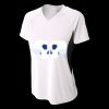 Ladies' Color Block Performance V-Neck T-Shirt Thumbnail