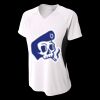 Ladies' Color Block Performance V-Neck T-Shirt Thumbnail