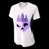 Ladies' Color Block Performance V-Neck T-Shirt Thumbnail