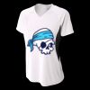 Ladies' Color Block Performance V-Neck T-Shirt Thumbnail