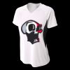 Ladies' Color Block Performance V-Neck T-Shirt Thumbnail