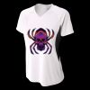 Ladies' Color Block Performance V-Neck T-Shirt Thumbnail