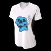 Ladies' Color Block Performance V-Neck T-Shirt Thumbnail