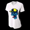 Ladies' Color Block Performance V-Neck T-Shirt Thumbnail