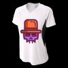 Ladies' Color Block Performance V-Neck T-Shirt Thumbnail